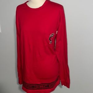 NWT UC Bearcats VS PINK long sleeve tee!!